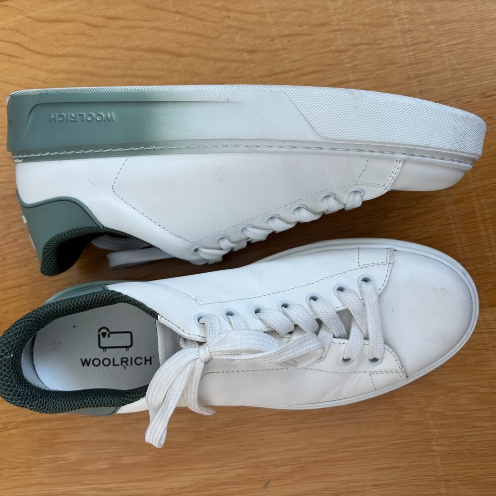 Woolrich Chunky Court Leather Sneakers